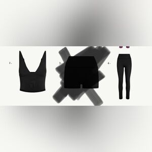 SET Active High-Waist Women’s Shorts — Black